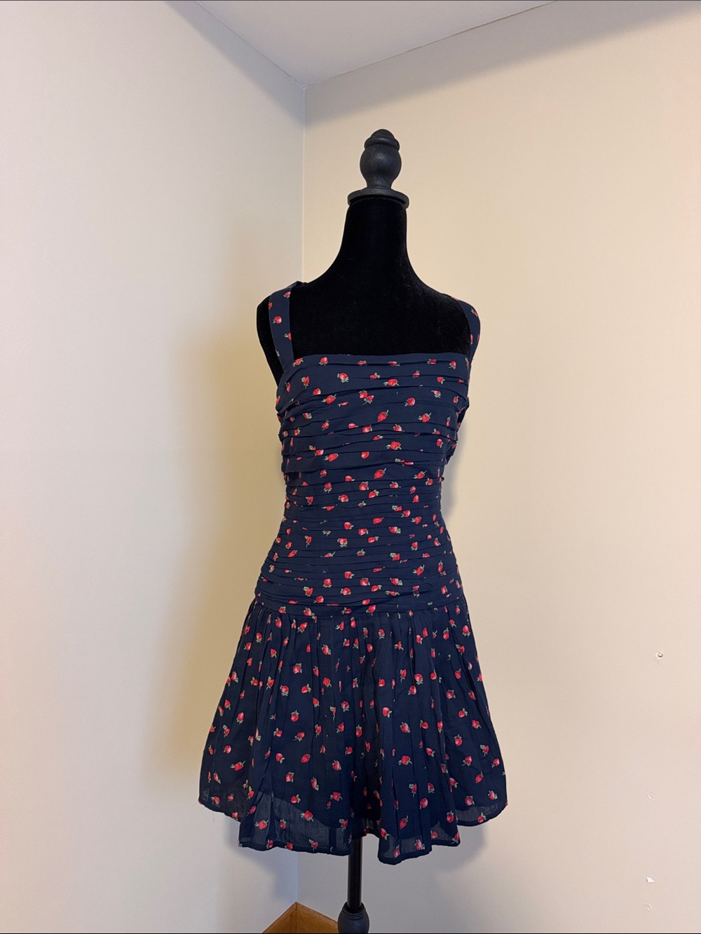 A&F Emerson Drop-Waist Halter Mini Dress